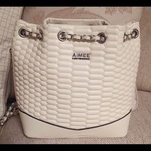 Aimee Kestenberg Quilted Leather Backpack Purse